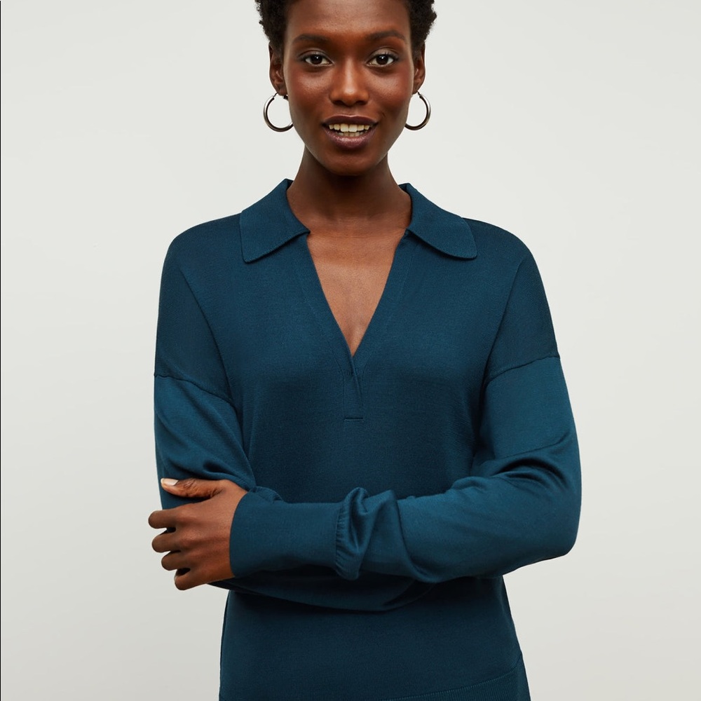 Leo Pullover in Silk Jersey from MM LaFleur - Picture 5 of 9